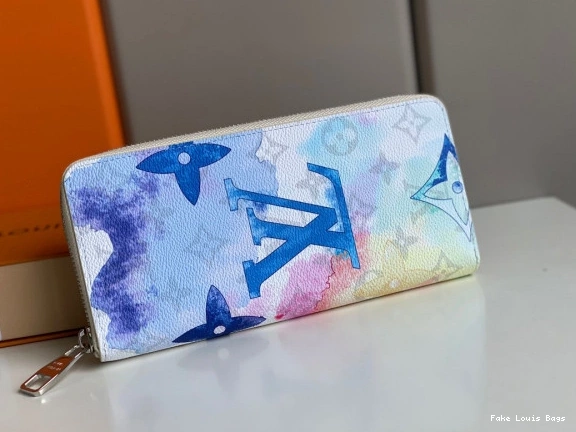 Fake Louis Bags LOUIS ZIPPY VUITTON WALLET 0725